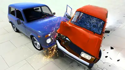 Beam Drive Car Crash Test Simulator - free online puzzle game