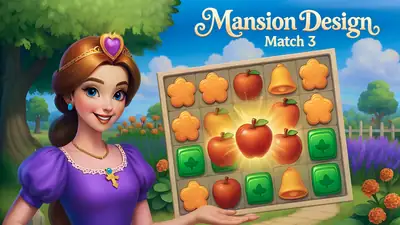 Mansion Design - Match 3 - free online arcade game
