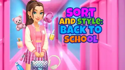 Sort And Style: Back To School - free online multiplayer game