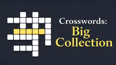 Crosswords: Big Collection - free online adventure game