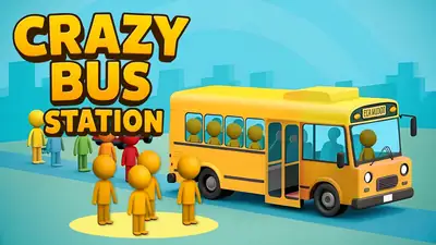 Crazy Bus Station! - free online action game