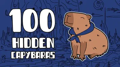 100 Hidden Capybaras - free online arcade game
