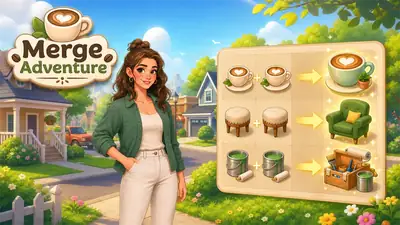 Merge Adventure - free online io game
