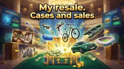 My resale. Cases and sales - free online adventure game