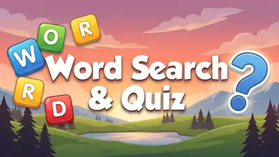 Word Search & Quiz - free online action game