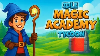 Idle Magic Academy Tycoon - free online action game