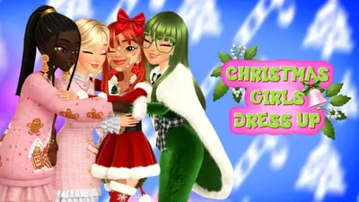 Christmas Girls Dress Up - free online hypercasual game