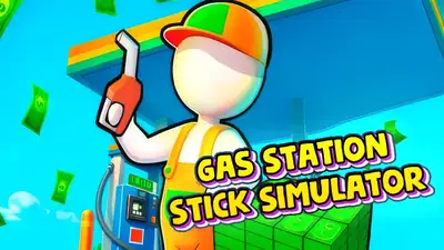 Gas Station - Stick Simulator - free online adventure game