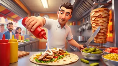 Cooking Shawarma Idle Game - free online adventure game