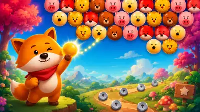 Bubble Foxy - free online io game