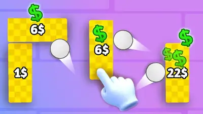 Money Ping Pong - free online arcade game